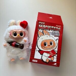 𐙚 Pop Mart X The Monsters Coca-Cola Series Vinyl Face Blind Box Plush Keyring